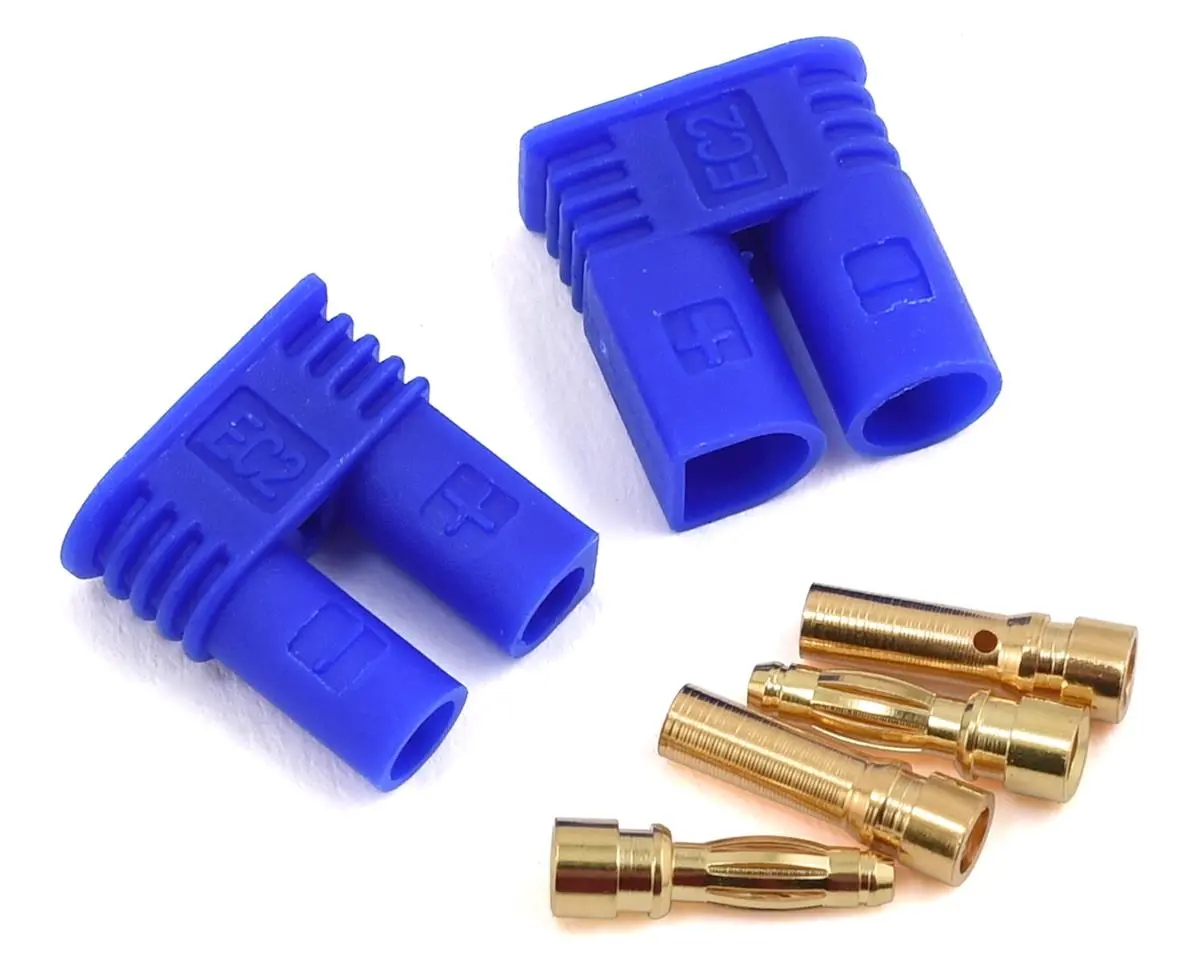 Protek Rc Ec2 Connector (1 Male/1 Female) 1