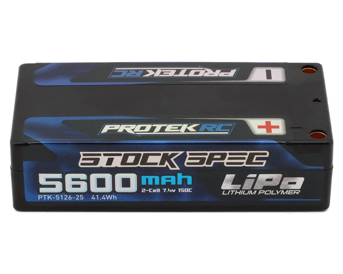 Protek Rc 2S 150C Low Ir Si-Graphene "Stock Spec" Shorty Lipo Battery Ptk-5126-25 1