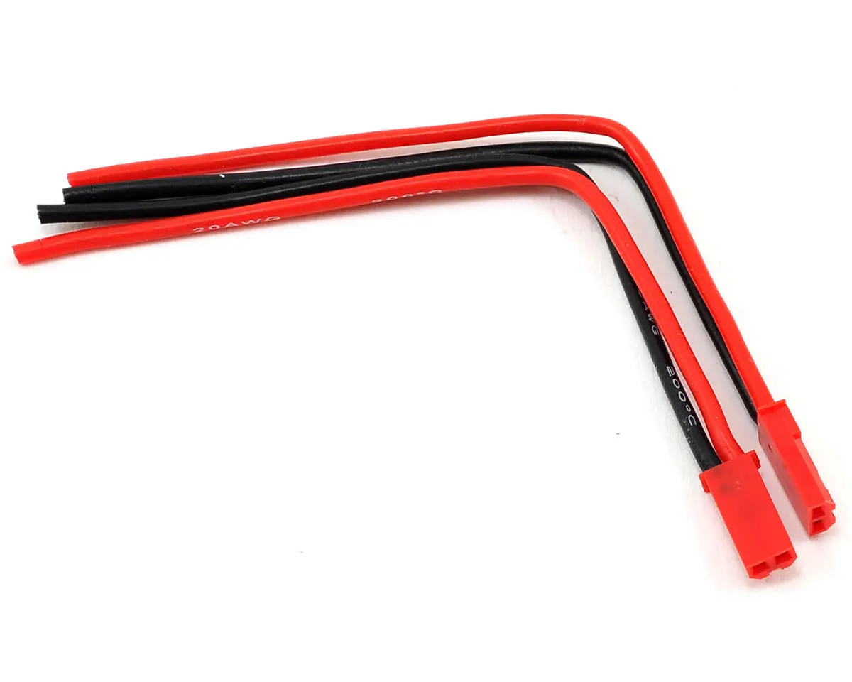Protek Rc Jst Male Connector Leads (2) Ptk-5218 1