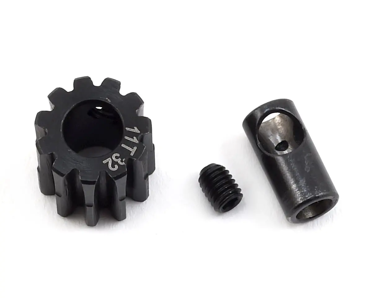 Protek Rc Steel 32P Pinion Gear W/3.17Mm Reducer Sleeve (Mod .8) (5Mm Bore) 1