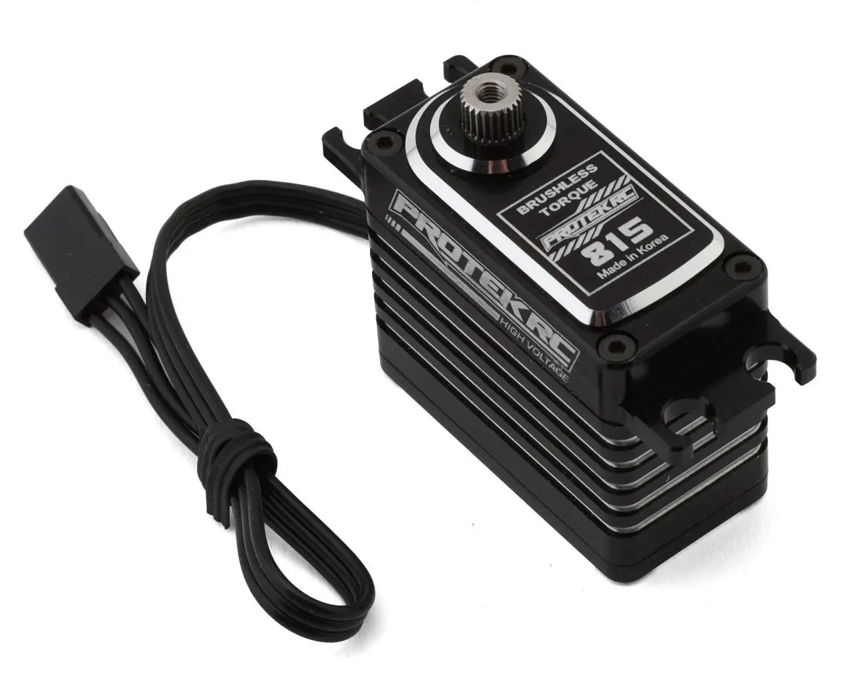Protek Rc 815 Mid Profile High Torque Brushless Servo (High Volt / Metal Case) Ptk-815 1