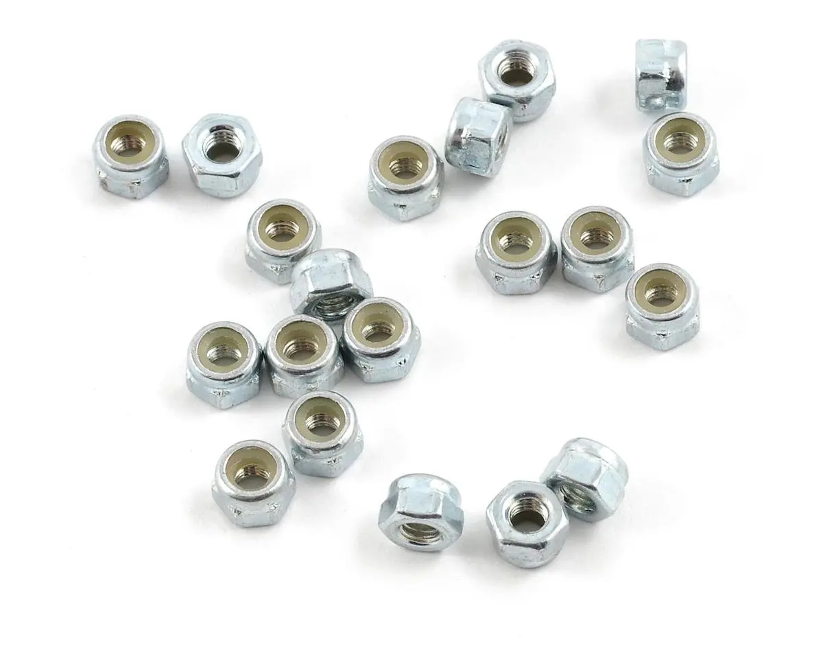Protek Rc 3Mm "High Strength" Nylon Locknut (20) 1