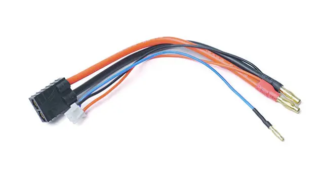 Battery Adapter: F Trx To 4Mm Bullets W/ 2S Xh Balance Plug Rce1627 1