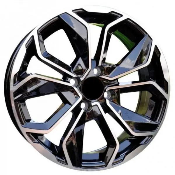 Replica For Renault 5296 Black Polish 15*6.5 1