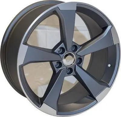 Replica For Audi 5612 Anthracite Polish 19*8.5 1