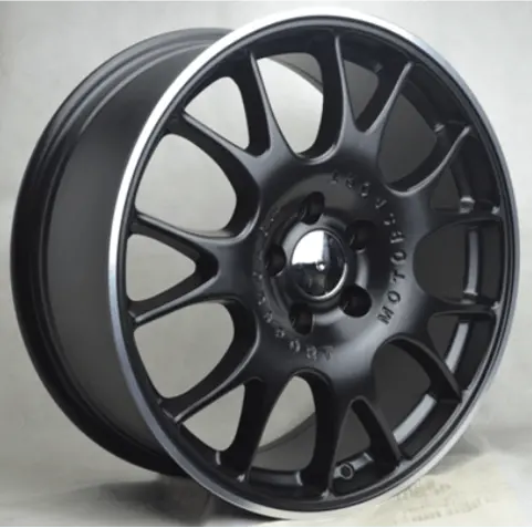Replica Bbs Ch Motosport Matt Black With Diamond Lip 18*9 1