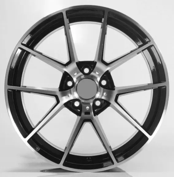 Replica Bbs F1 Black Polish 18*8 1