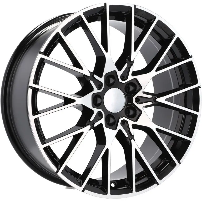Replica For Bmw 5441 Black Polish 18*8 1