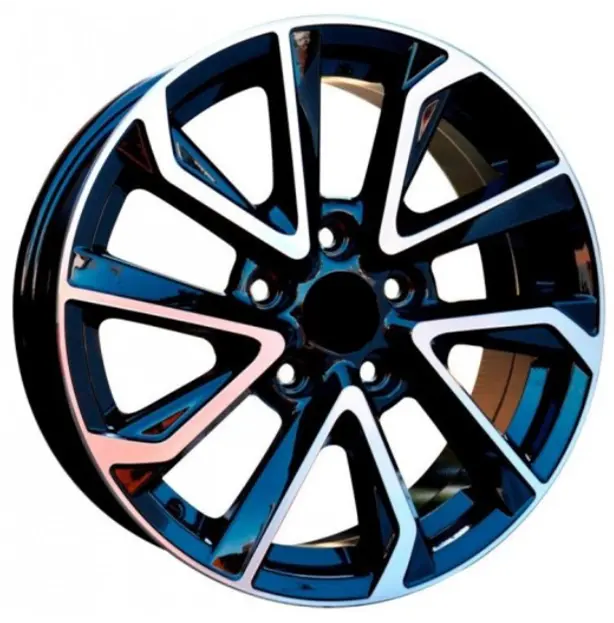 Replica For Toyota 5463 Black Polish 15*6 1