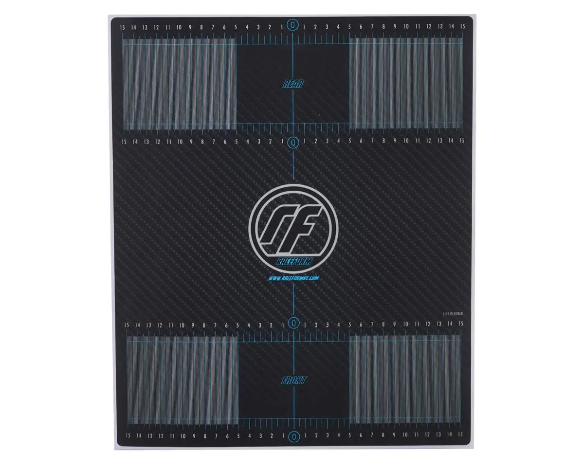 Raceform Carbon Fiber Graphic Setup Decals (1/10 Off-Road) Rfm20210114cfgsds10off 1