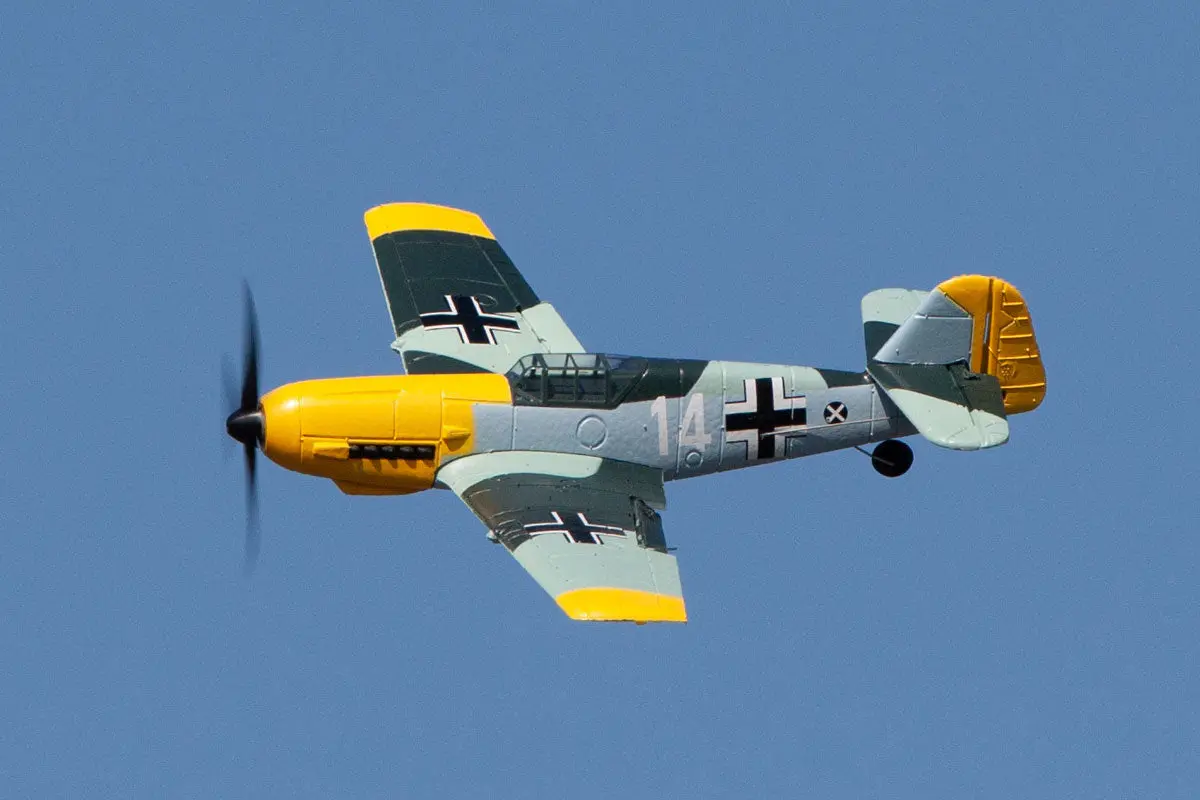 Messerschmitt Bf 109 Micro Rtf Airplane With Pass Rgra1304v2 1