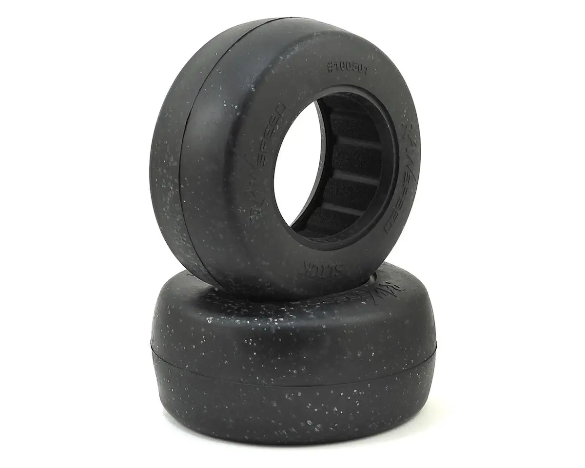 Raw Speed Rc Slick Short Course No Prep Drag Racing Tires (2) 1