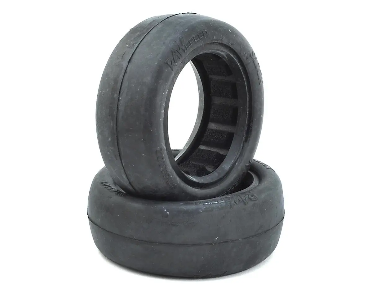 Raw Speed Rc Slick 2.2" 1/10 2Wd Front Buggy Tires (2) 1