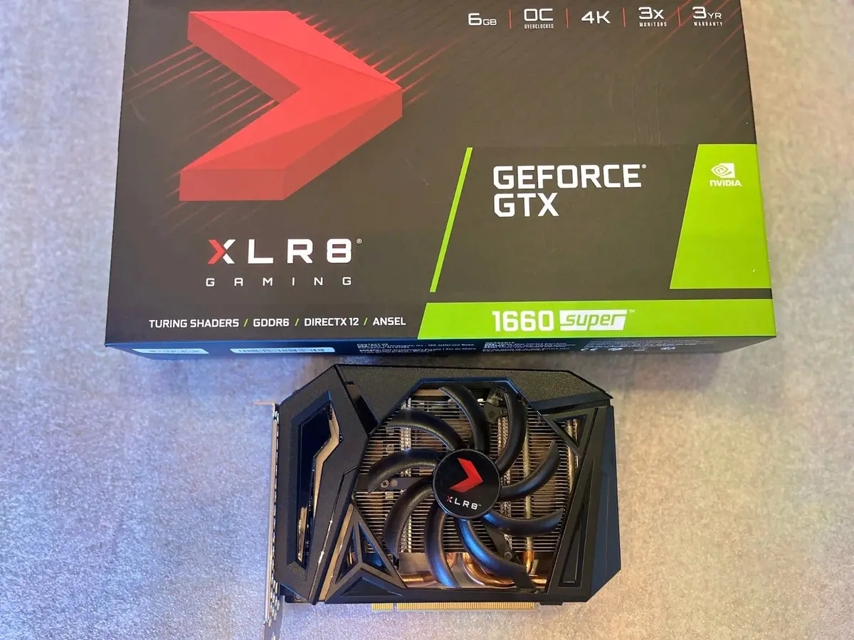 Pny Gtx 1660 Super 6Gb Xlr8 6Gb Gddr6 Graphics Used 1