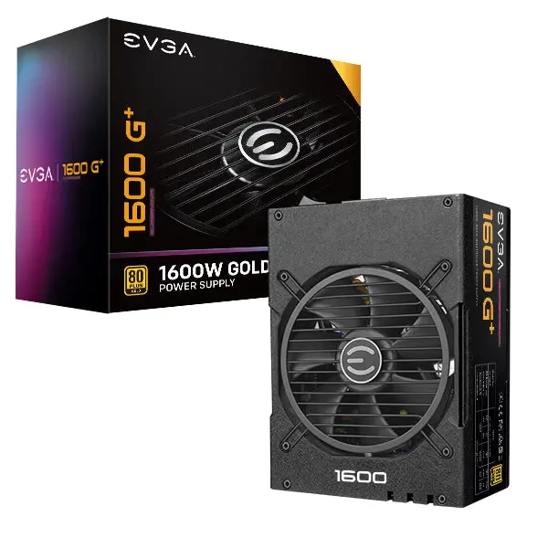 Evga Supernova 1600 G+ 80+ Gold 1600W Fully Modular (220-Gp-1600-X1) Used 1
