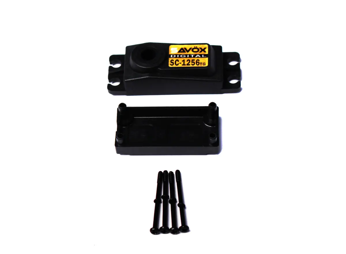 Top & Bottom Servo Case With 4 Screws, For Sc1256tg 1