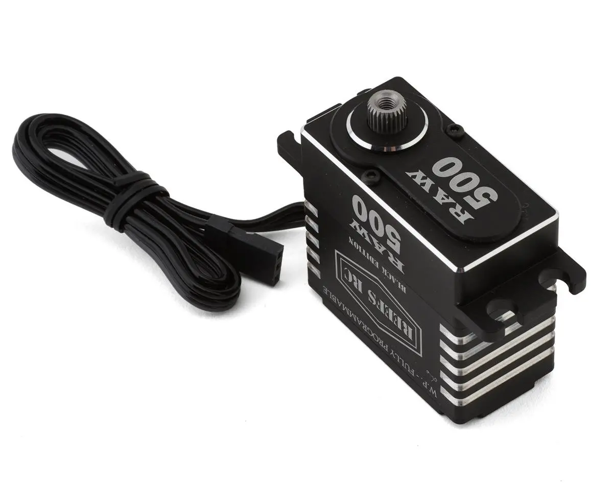Reefs Rc Raw 500 High Torque/Speed Digital Servo (High Voltage) (Black Edition) Sehreefs178 1