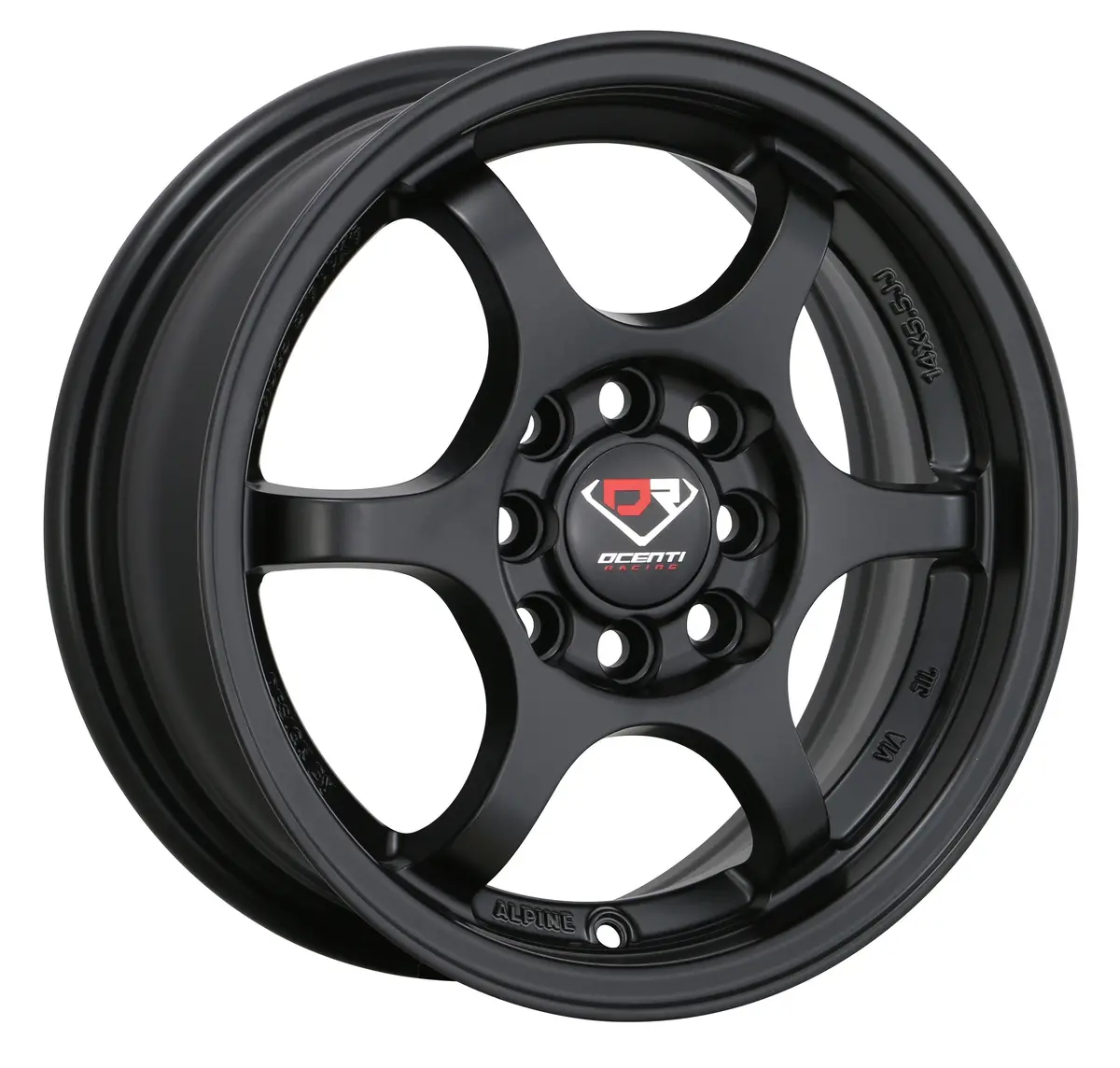Dcenti Racing Stw459 Satin Black 14*5,5 1