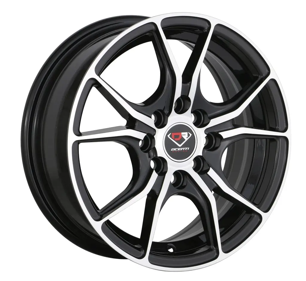 Dcenti Racing Stw531 Black Machined 17*7.5 1