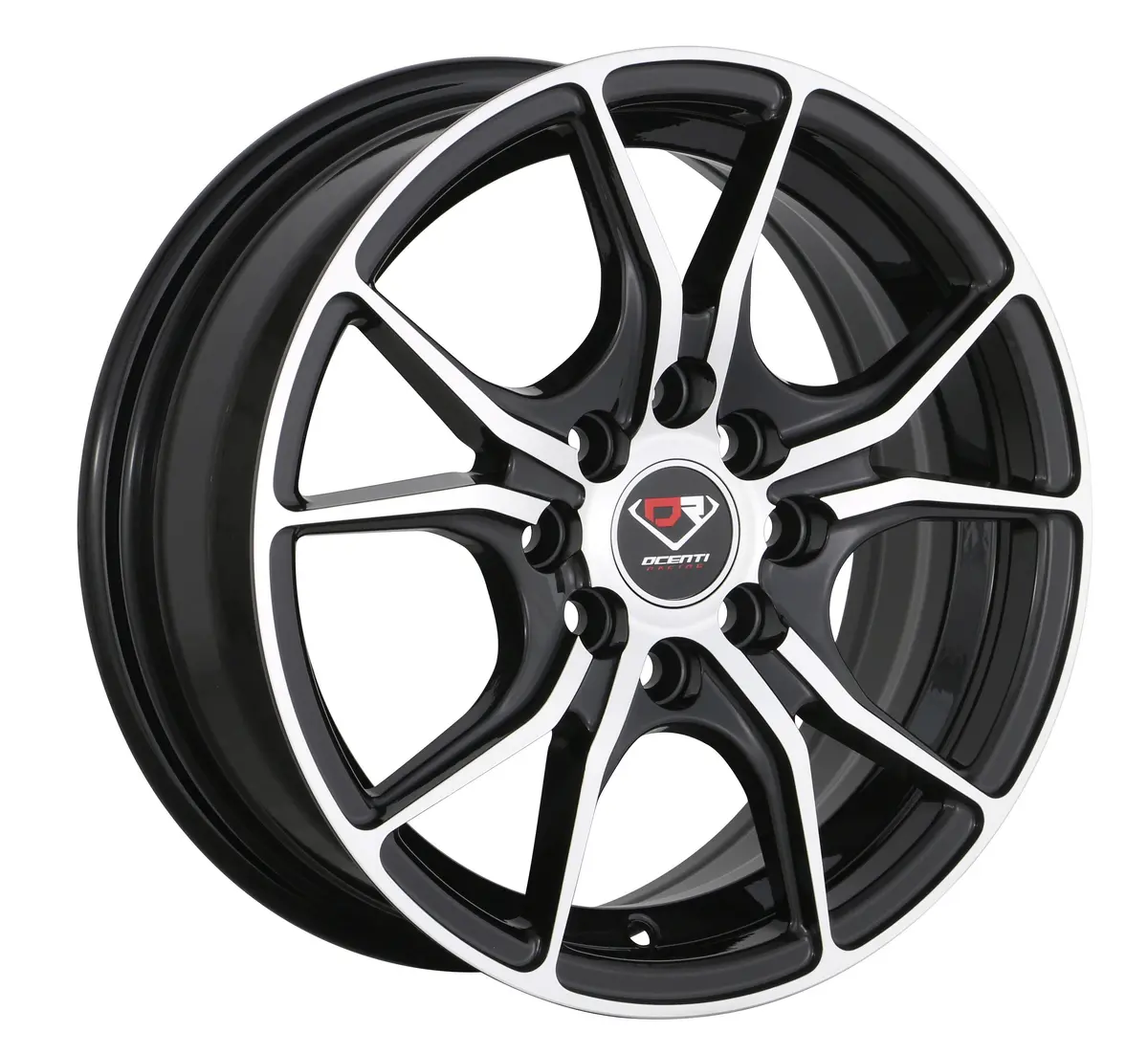 Dcenti Racing Stw531 Black Machined 14*5,5 1
