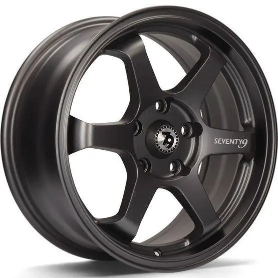 79Wheels Sv-J Dark Gunmetal 16*7 1