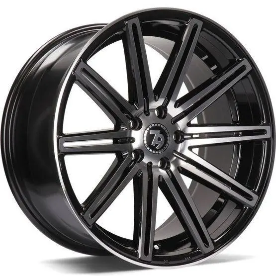 79Wheels Sv-M Black Polished Face 19*9,5 1