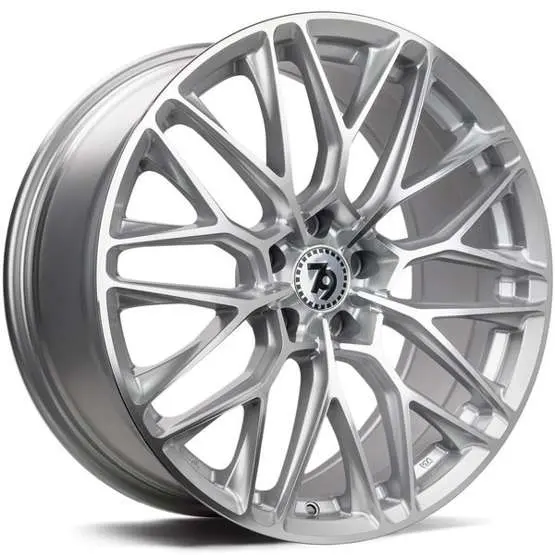 79Wheels Sv-P Silver Polished Face 19*8.5 1