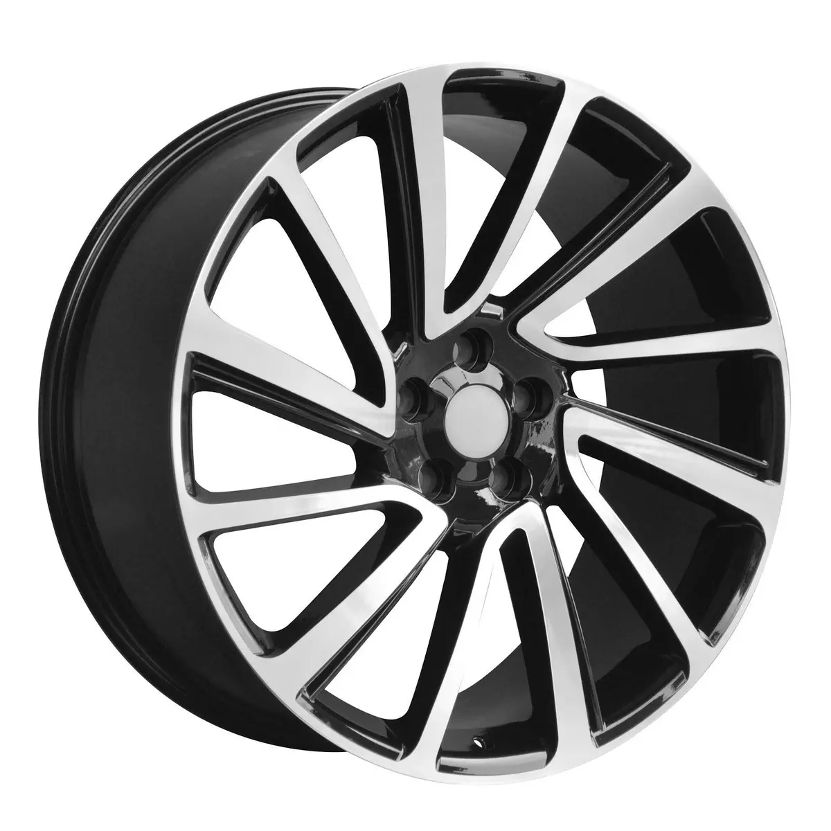 Replica For Range Rover 6141 Black Polish 22*9.5 1