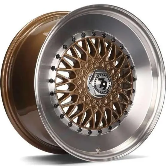 79Wheels Sv-F Bronze Polished Lip 15*7 1