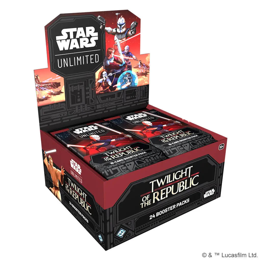 Star Wars: Unlimited – Twilight Of The Republic: Booster Display 1