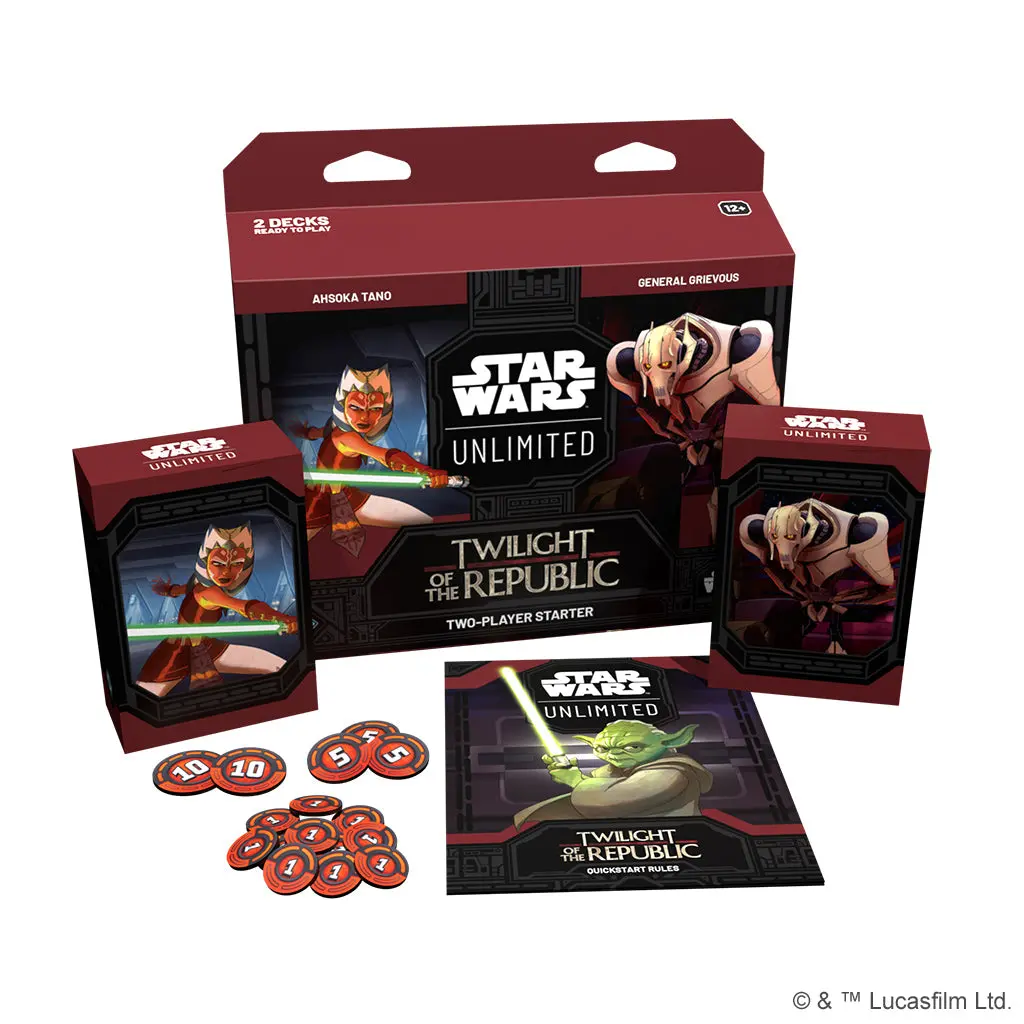Star Wars: Unlimited – Twilight Of The Republic: Two-Player Starter 1