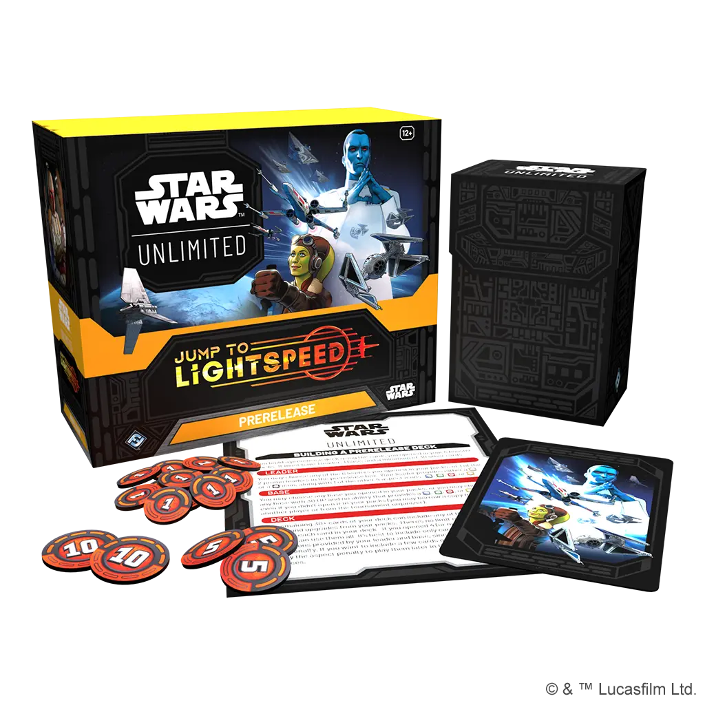 Star Wars: Unlimited – Jump To Lightspeed: Prerelease Box 1