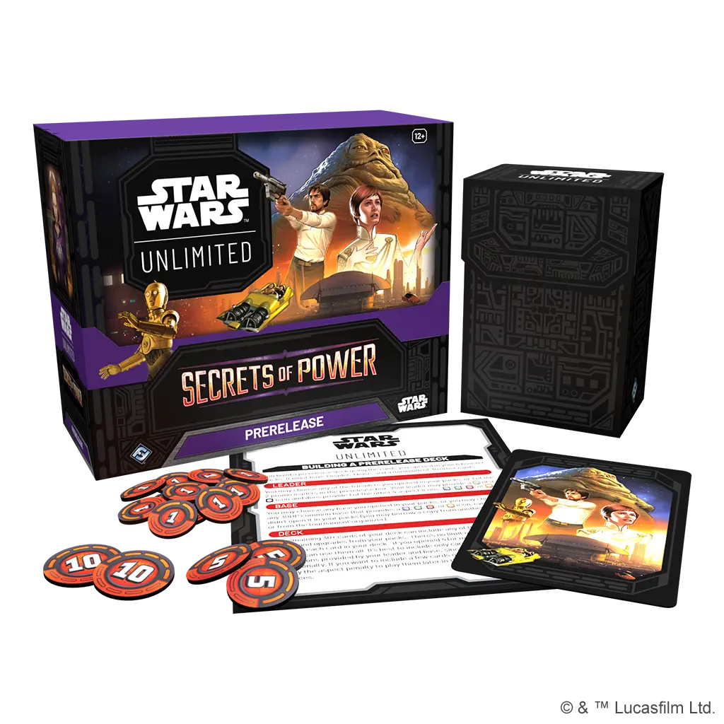 Star Wars: Unlimited - Secrets Of Power: Prerelease Box 1