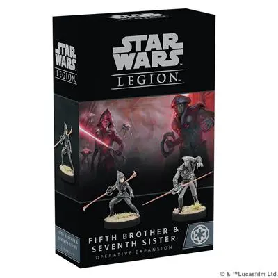 Star Wars: Legion - Fifth Brother And Seventh Sister Operative Expansion 1