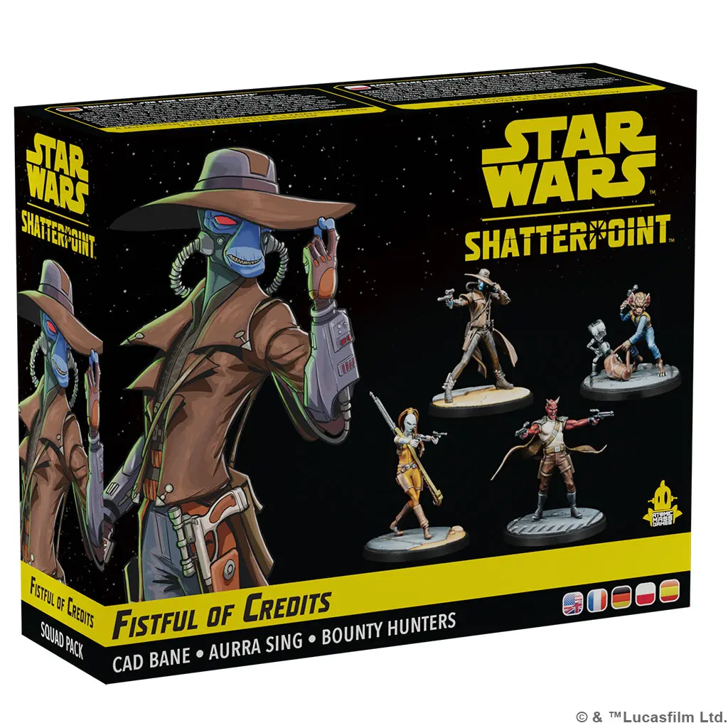 Star Wars: Shatterpoint - Fistful Of Credits: Cad Bane Squad Pack 1