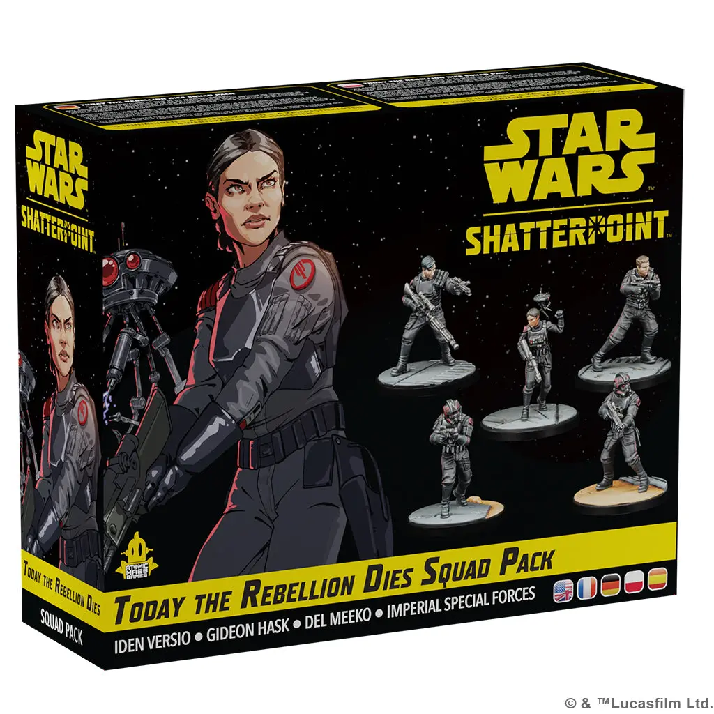 Star Wars: Shatterpoint - Today The Rebellion Dies Squad Pack Swp34 1