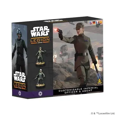 Star Wars: Legion - Customizable Imperial Officer & Agent (Swq09) 1