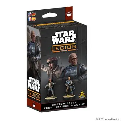 Star Wars: Legion - Customizable Rebel Officer & Agent (Swq09) 1