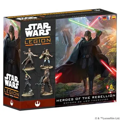 Star Wars: Legion - Heroes Of The Rebellion Character Expansion (Swq14) 1