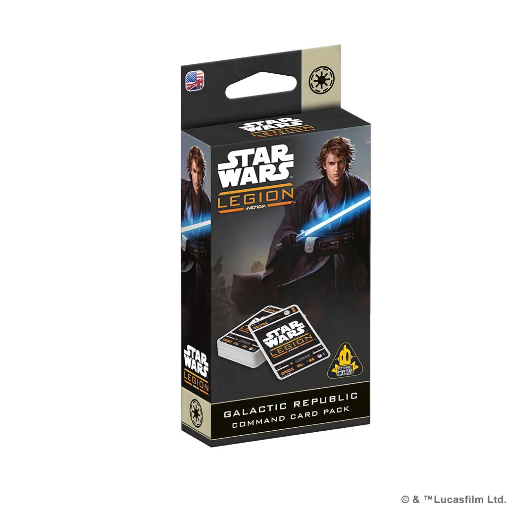 Star Wars: Legion - Galactic Republic Command Card Pack Swq157en 1