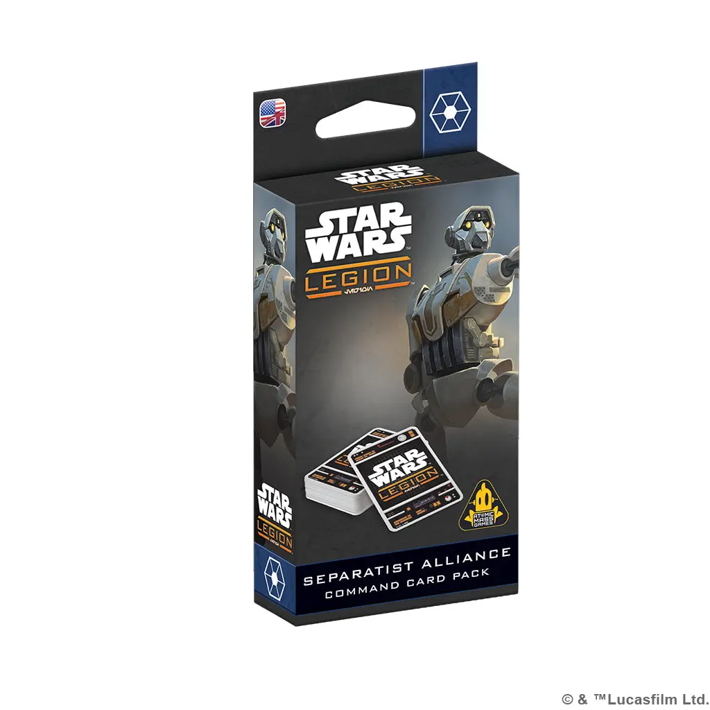 Star Wars: Legion - Separatist Alliance Command Card Pack Swq158en 1