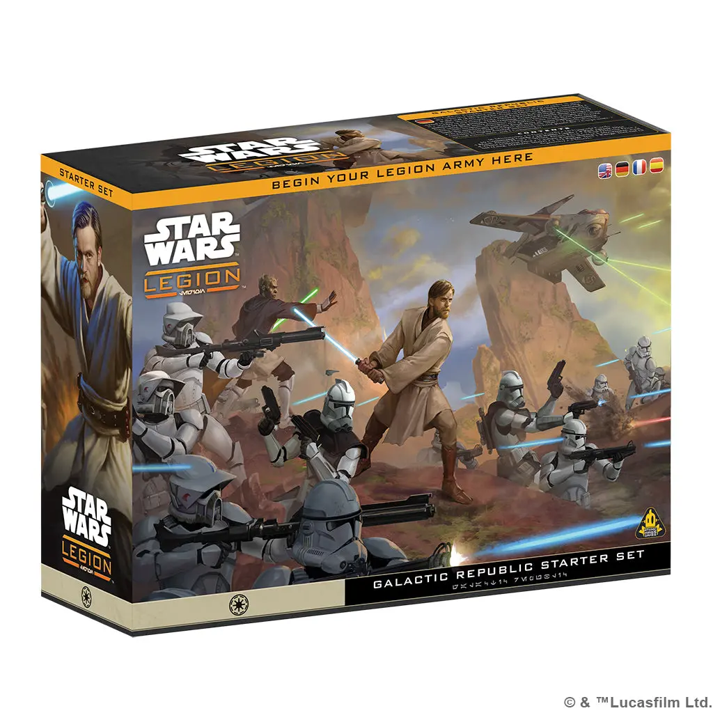 Star Wars: Legion - Galactic Republic Starter Set (Swq19) 1