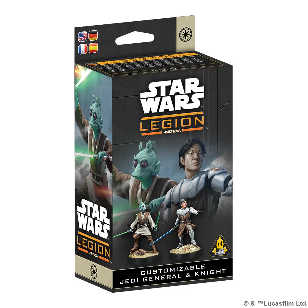 Star Wars: Legion - Customizable Jedi General & Knight (Swq20) 1