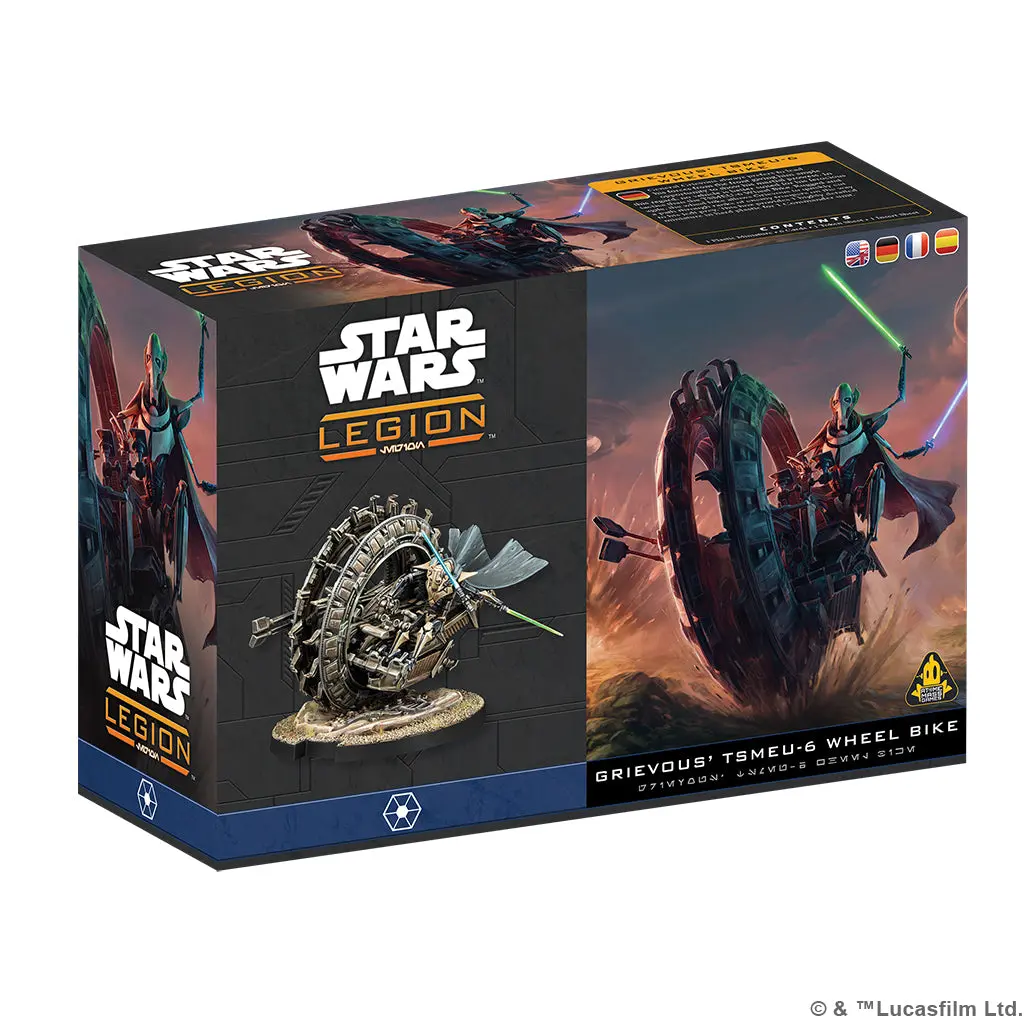 Star Wars: Legion - General Grievous' Tsmeu-6 Wheel Bike (Swq31) 1