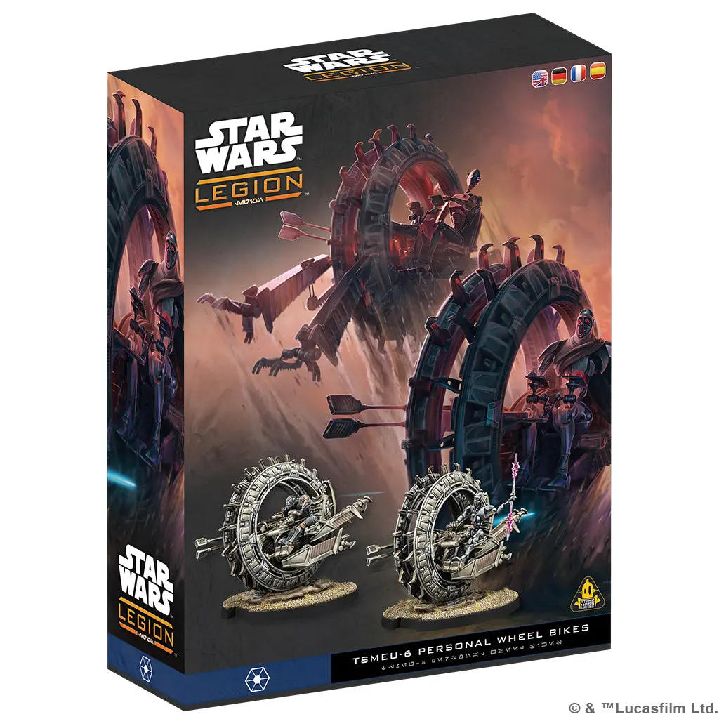 Star Wars: Legion - Tsmeu-6 Wheel Bikes (Swq32) 1