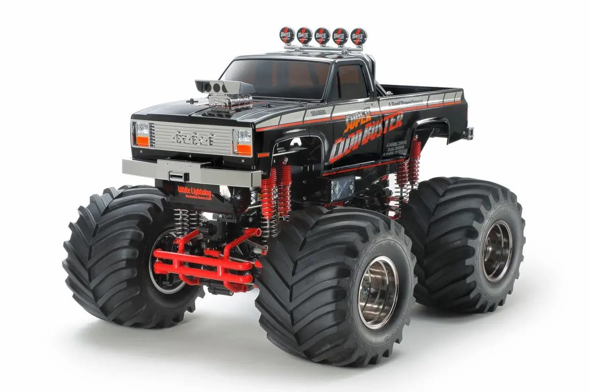 Tamiya Super Clod Buster 4Wd Monster Truck Kit (Limited Black Edition) 1