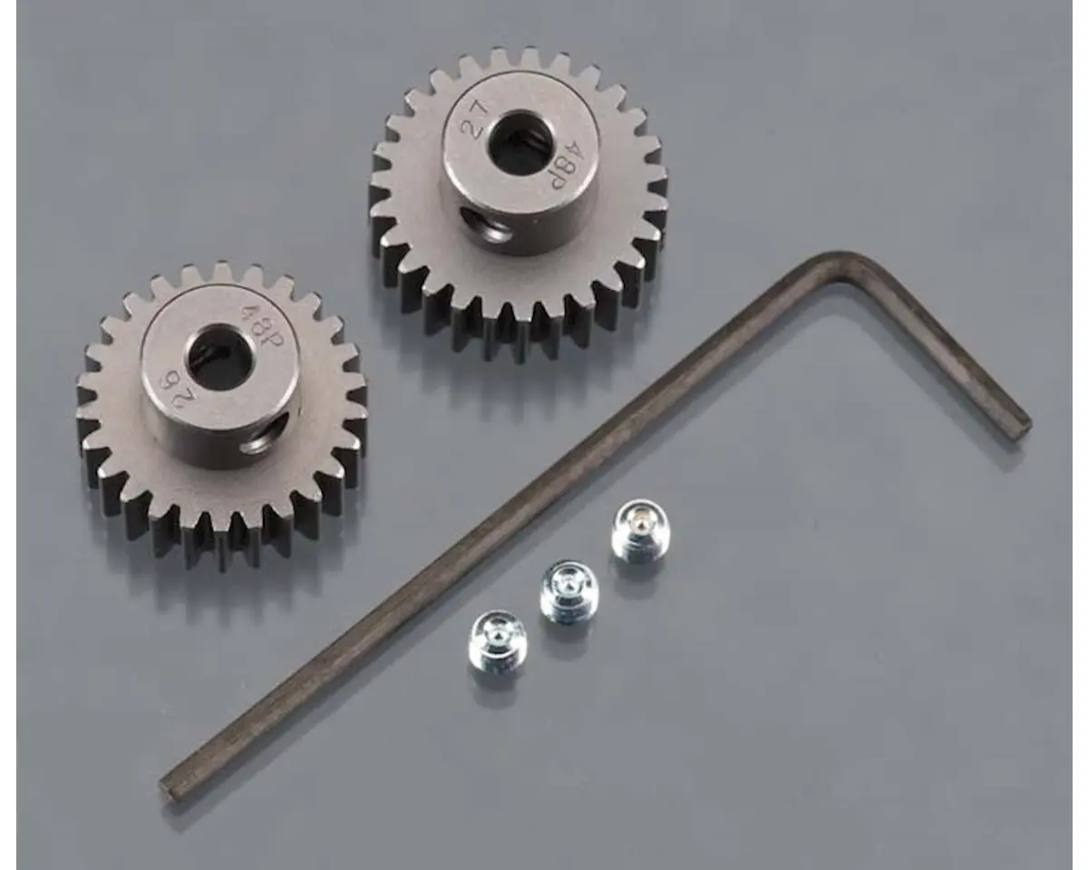 Tamiya 48 Pitch Pinion Gears (26T/27T) 54382 1