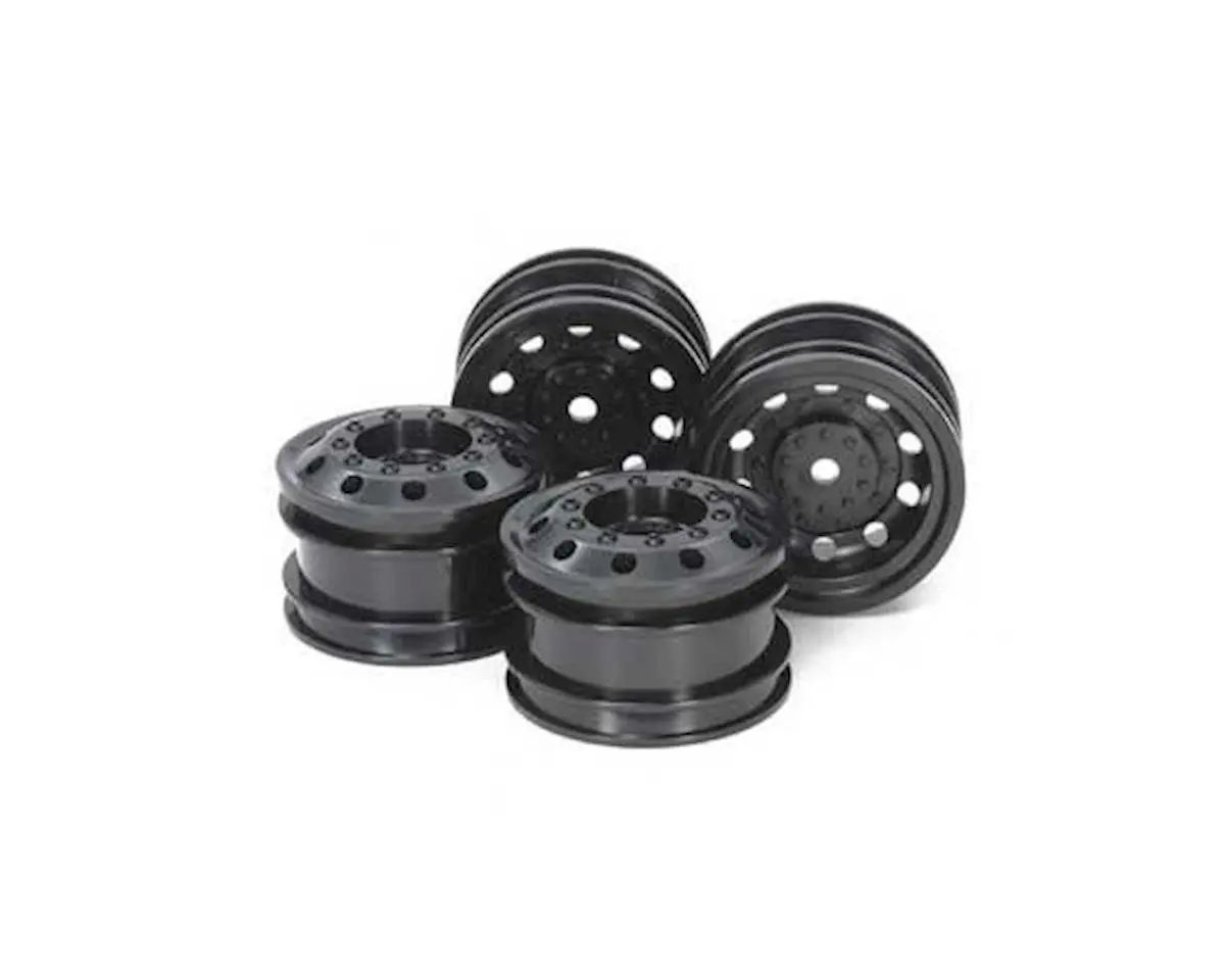 Tamiya Tt-01 Type-E Racing Truck Wheels (Black) (4) 54741 1