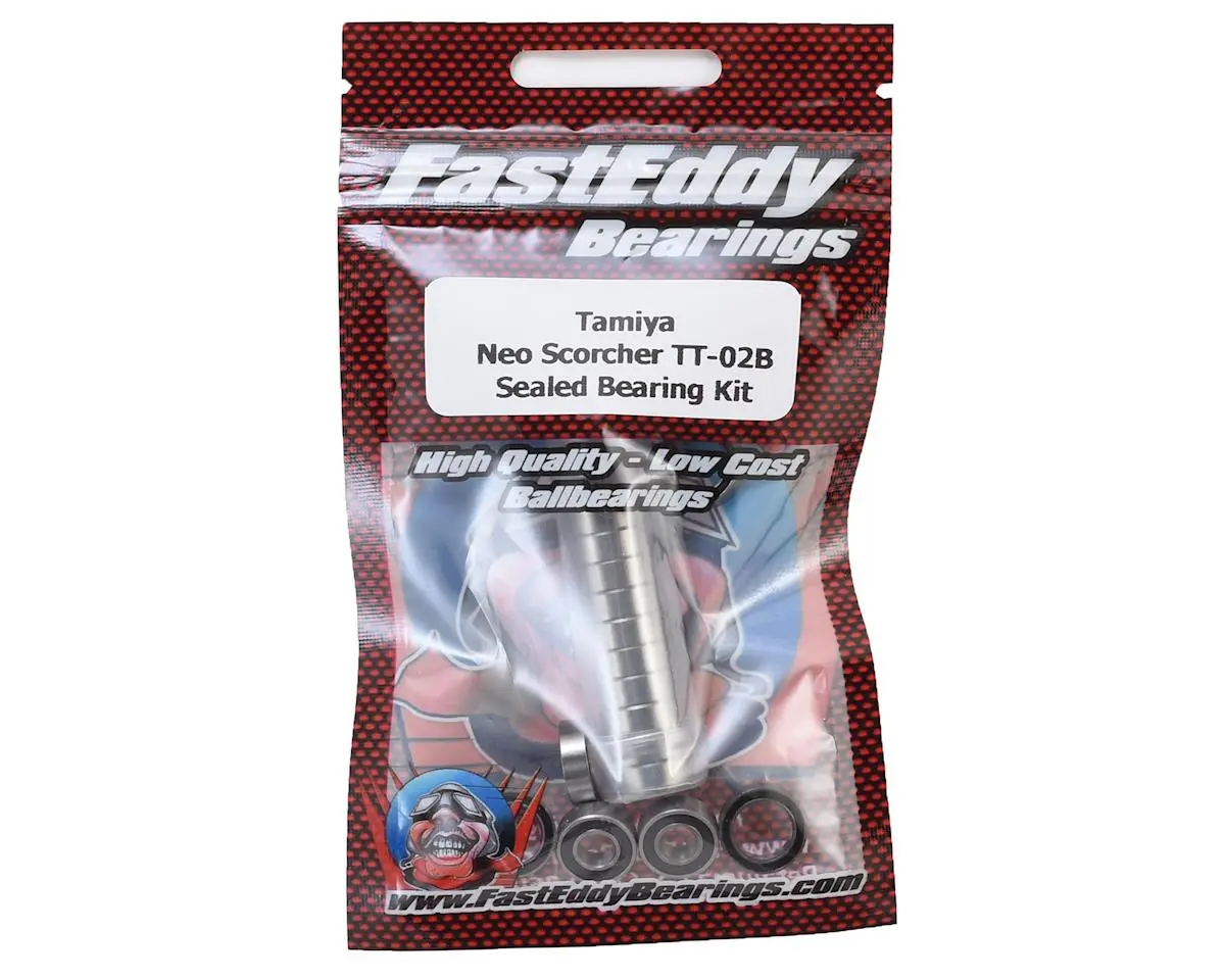 Fasteddy Tamiya Neo Scorcher Tt-02B Sealed Bearing Kit Tfe2524 1