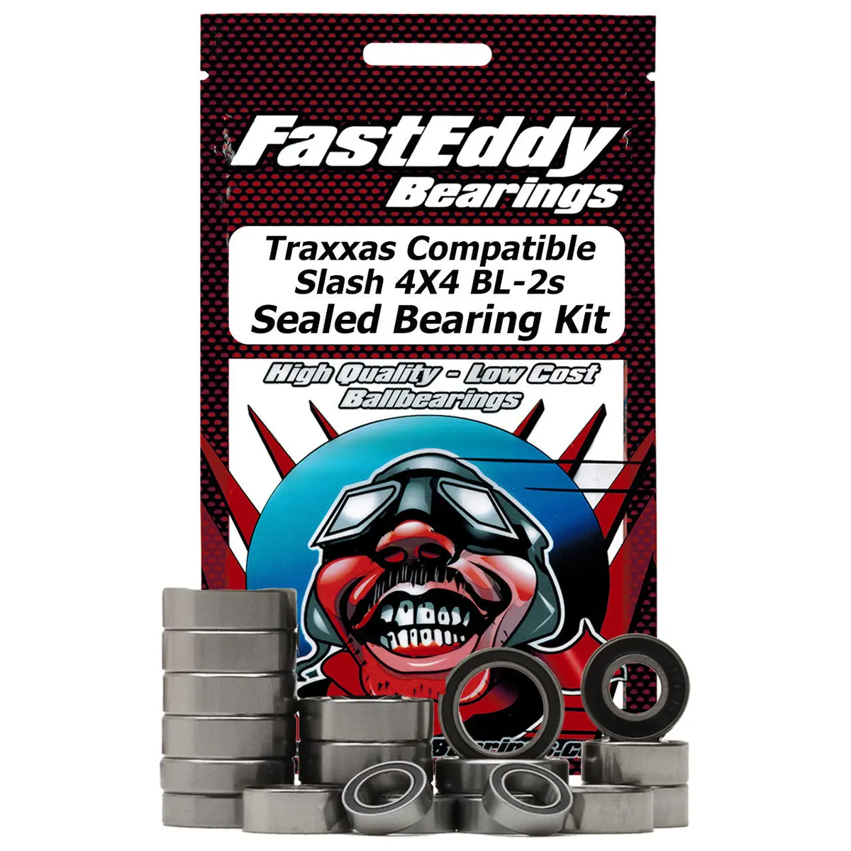 Fasteddy Traxxas Compatible Slash 4X4 Bl-2S Sealed Bearing Kit 8882 1